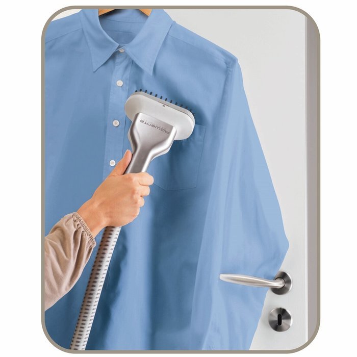 Rowenta IS1430 Pro Compact Garment and Fabric Steamer with Accessories, 1400-Watt, Gray N2