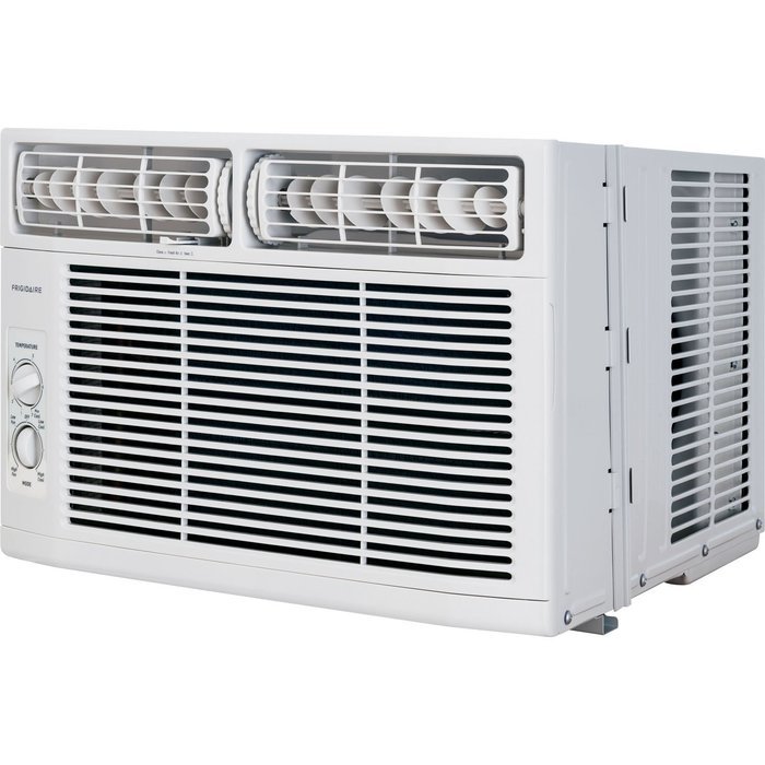 Frigidaire FRA122CV1 12,000 BTU 115-Volt Window-Mounted Compact Air Conditioner with Mechanical Controls N5