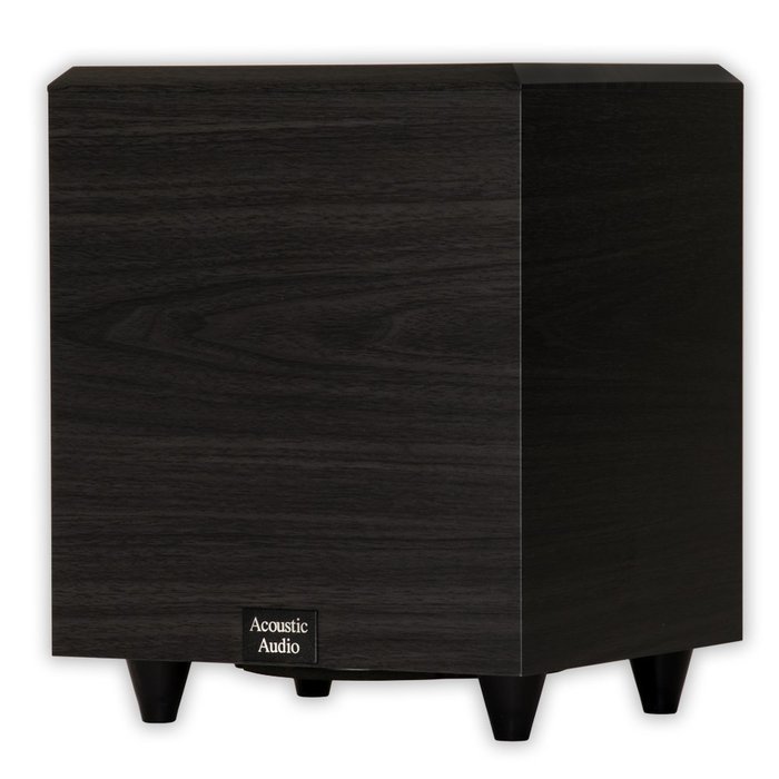 Acoustic Audio RWSUB-6 Down Firing Powered Subwoofer (Black) N12