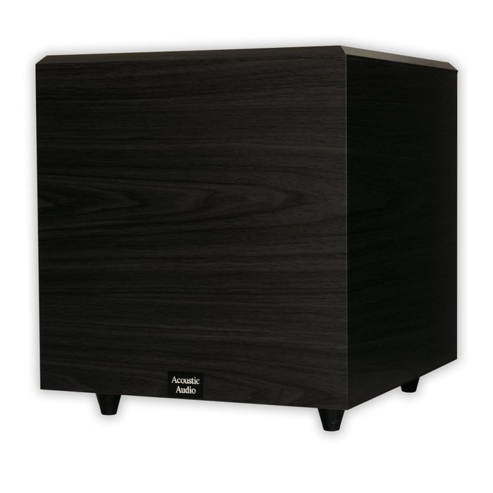 Acoustic Audio RWSUB-6 Down Firing Powered Subwoofer (Black) N14