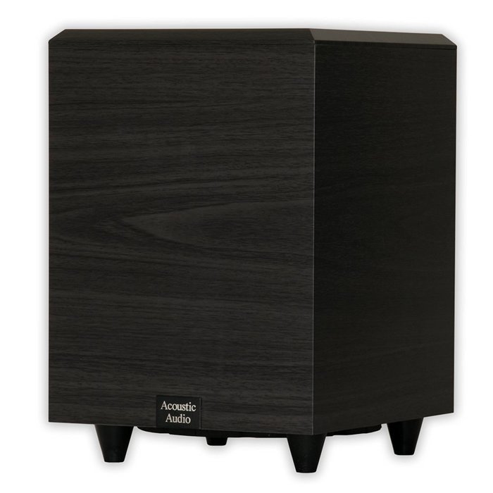 Acoustic Audio RWSUB-6 Down Firing Powered Subwoofer (Black) N15