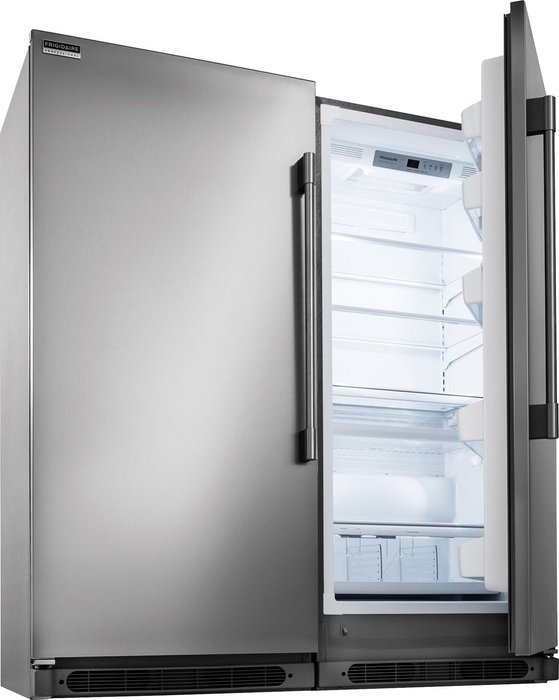 Frigidaire Professional Series Built-In All Refrigerator, All Freezer Combo with Easy Care Stainless (FPFU19F8RF_FPRU19F8RF)