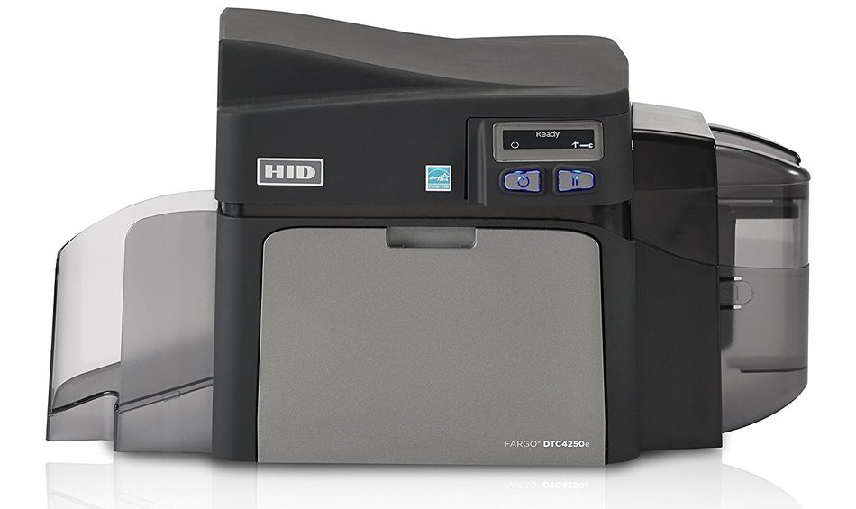 Fargo Dtc4250e Dual-side w/ Mag Stripe Encoder Card Printer free image ...