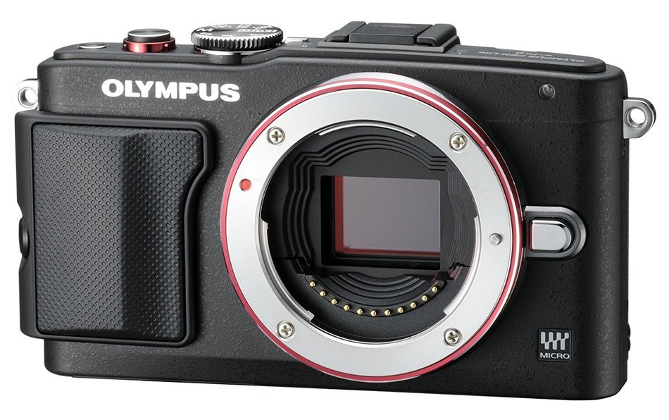 Olympus Mirrorless SLR E-PL6 Body Only (Red) - International Version N36