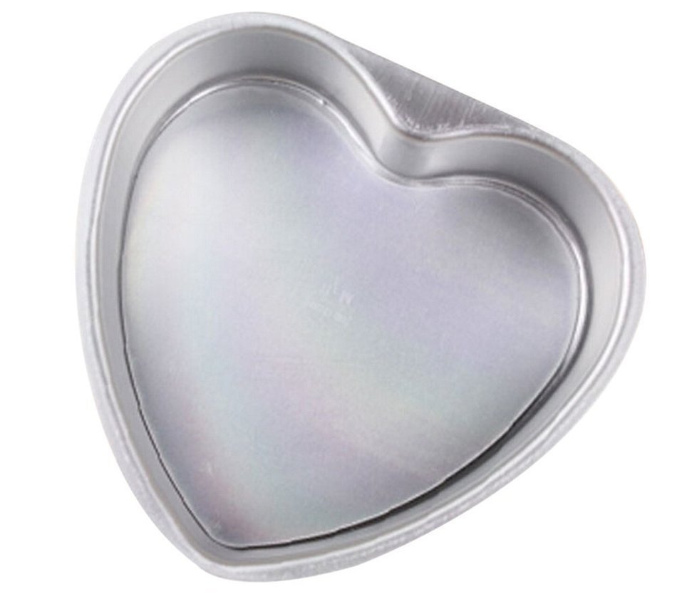Y&Y Star Anodized Aluminum love heart Cheesecake Pan Chiffon Cake Mold Baking Mould&nbsp;with Removable Bottom ( love... N2