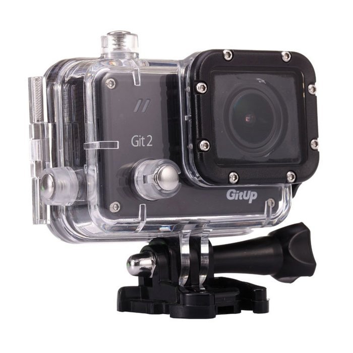 GitUp GIT2 Pro 2K Action Camera with GoPro / SJCam Accessories(Pro Edition) 1.5-Inch LCD (Black)