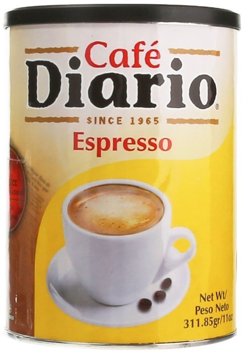 Caf&eacute; Diario Ground Coffee, Decaffeinated, 11 Ounce N5