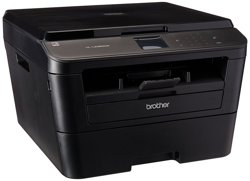 Brother HL-L2380DW Wireless Monochrome Laser Printer, Amazon Certified for Auto Replenishment with Dash