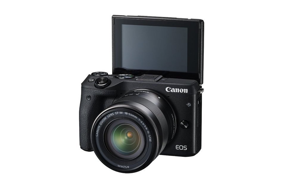 Canon EOS M3 Mirrorless Camera Kit with EF-M 18-55mm Image Stabilization (IS) STM and EF-M 55-200mm Image Stabilization... N15