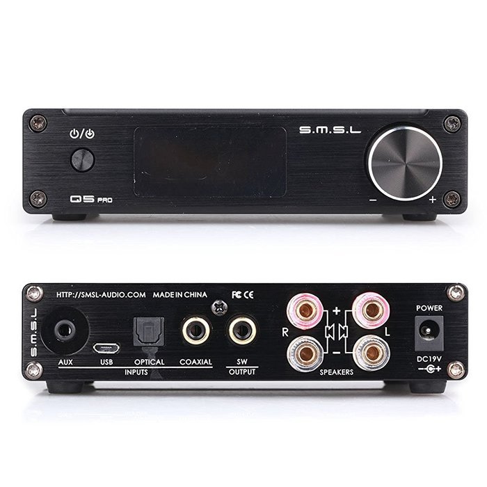 SMSL Q5 Pro(black) Audio Component Amplifier N8