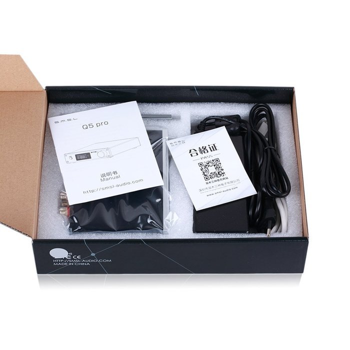 SMSL Q5 Pro(black) Audio Component Amplifier N10