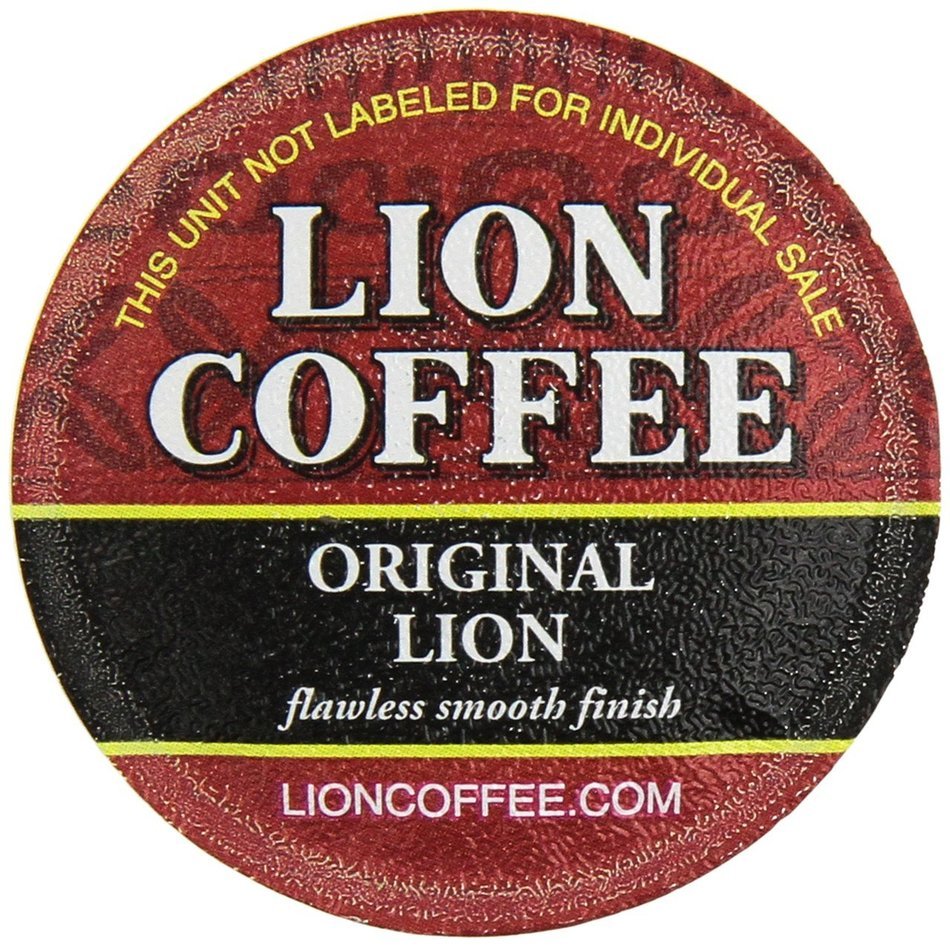Lion Coffee Original Flavor for Keurig K-cup Machines (12 Cups/box) N4