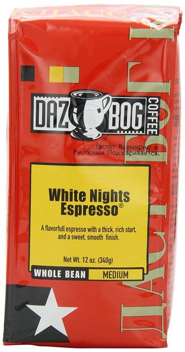 Dazbog Coffee, White Nights Espresso, 12 Ounce N2