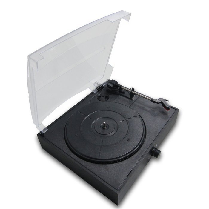 Timestorm XR-M103 Belt-Drive 3-Speed Portable Stereo Turntable N5
