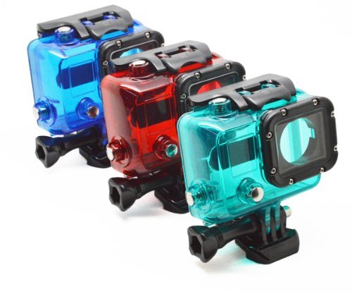 ProGear Clear Waterproof Housing For GoPro Hero 3 With Mount Other Colors Available
