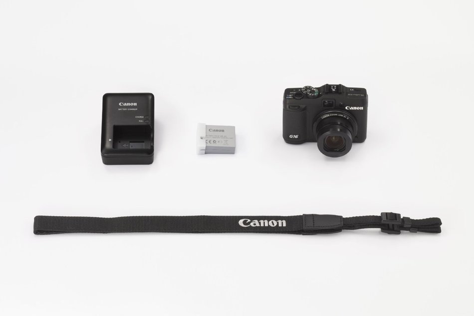 Canon PowerShot G16 12.1 MP CMOS Digital Camera with 5x Optical Zoom and 1080p Full-HD Video Wi-Fi Enabled N7