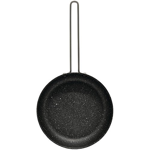 New THE ROCK by Starfrit 030949-012-0000 THE ROCK by Starfrit 6.5" Personal Fry Pan with Stainless Steel Wire...