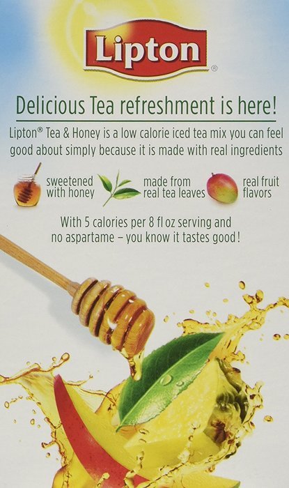 Lipton Tea & Honey To-Go Packets - Mango Pineapple Iced Green Tea - 10 ct - 3 pk N3