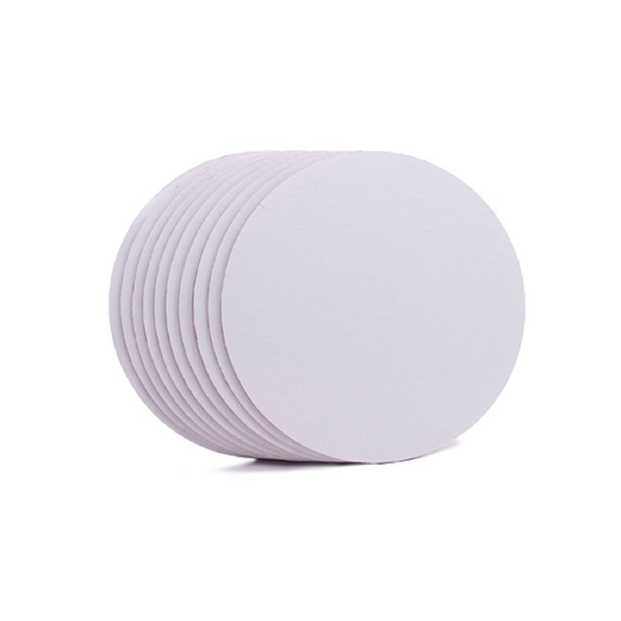 White Cardboard Cake Circle Base 8 Inch 24 Pack Disposable 4367 NEW