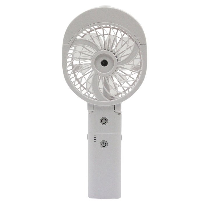 3 Speeds Mini USB Rechargeable Desktop Water Misting Cooling Fan wih 4000mAh Power Bank N7