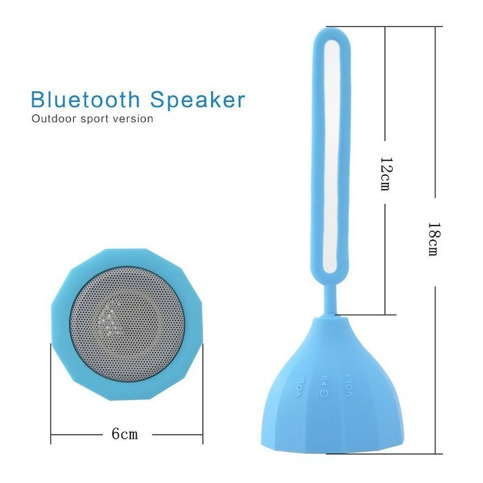 Wireless Bluetooth Speaker, BestFire Silicone Waterproof Shockproof Ultra Portable Sports Speaker for Outdoor...
