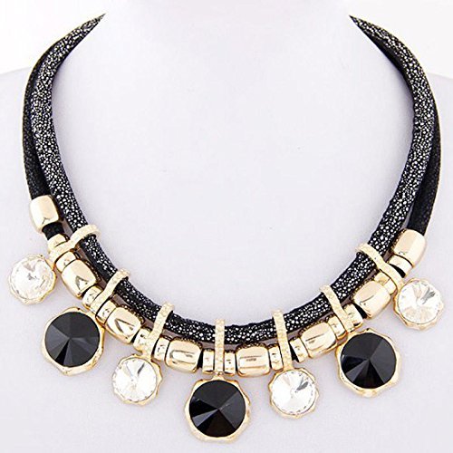 1 Piece Charm Beauty Women's Ladies Chain Pendant Bib Statement Necklace Jewelry