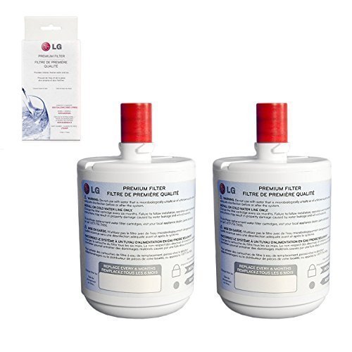 LG LT500P2 Vertical Refrigerator Water Filter, 2 Pack Size 2Pack