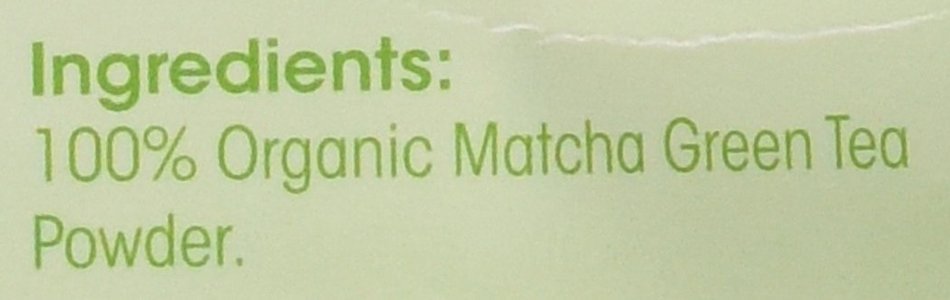 Organic Cooking Grade Matcha 100 Grams N2