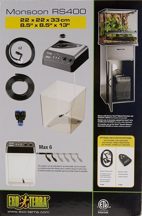 Exo Terra Monsoon RS400 Rainfall System N8