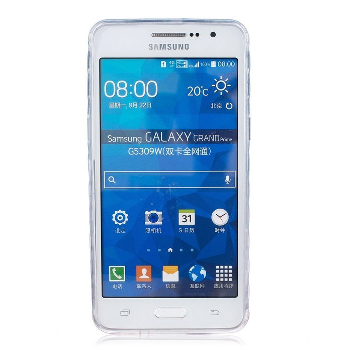 Galaxy G530 Case Cover,TYoungs Ultra Thin Soft Silicone Flexible TPU Transparent Clear Case [Anti-Scratch] Cover... N2