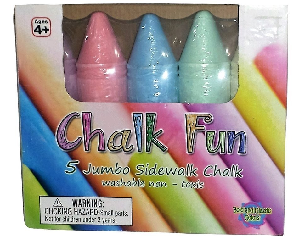 Jumbo Chalk 5 pieces
