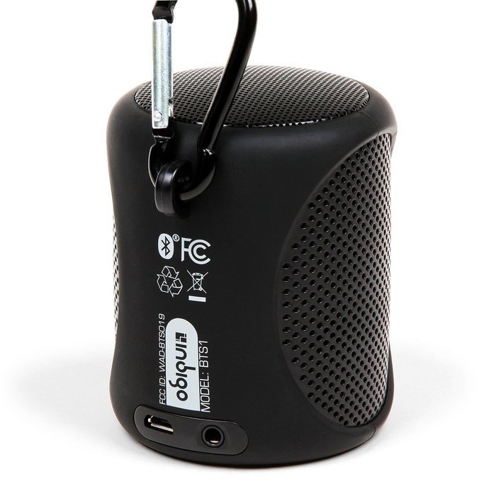 Indigo BTS1 Portable Sports Bluetooth 4.0 Speaker, Rugged Construction For Hiking, Biking, Camping and Other Outdoor... N4
