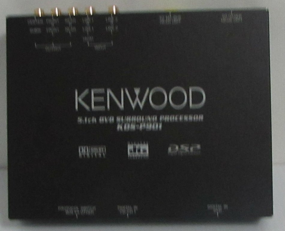 Kenwood KDSP901 Dolby Digital / DTS Mobile Video Surround Decoder/Digital Processor w/ MZ-Bus Changer Control N2
