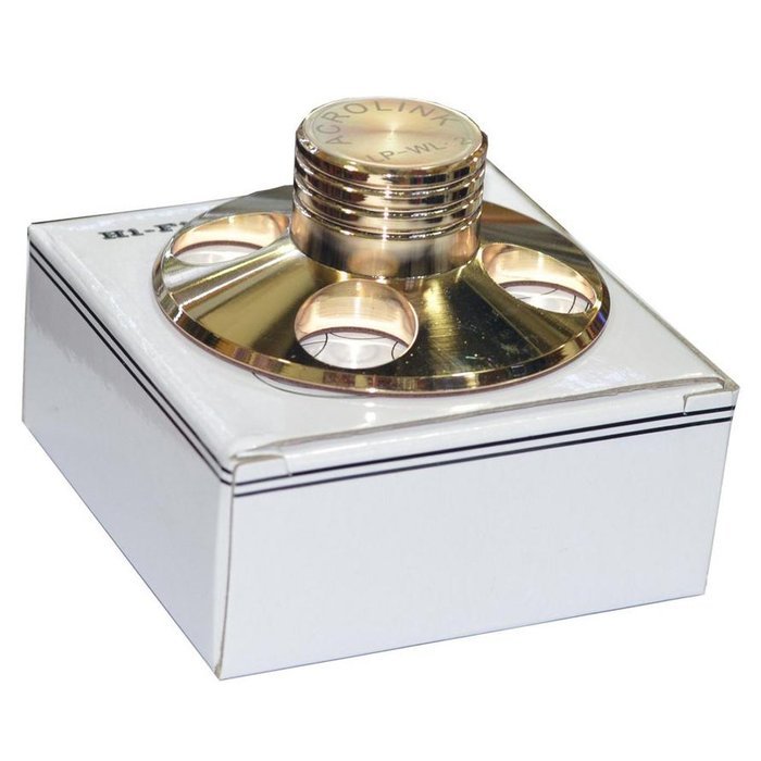 Viborg Audio Soft Gold 240g Record Weight LP Disc Stabilizer Turntable Vinyl Clamp HiFi