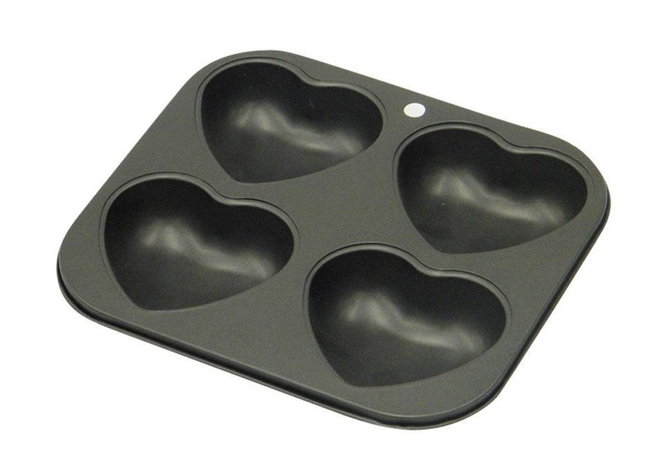 Parukinzoku rubbing high clean coat Heart cake baked type 4 inch drives D-195