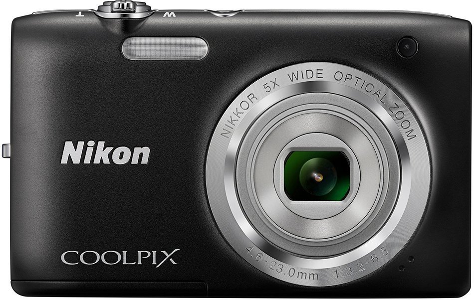 Nikon Coolpix S2800 20.1 MP Point & Shoot Digital Camera with 5X Optical Zoom International Version, Silver N8