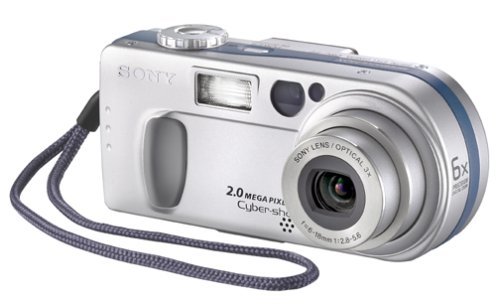 Sony DSCP2 Cyber-shot 2MP Digital Camera w/ 3x Optical Zoom N2