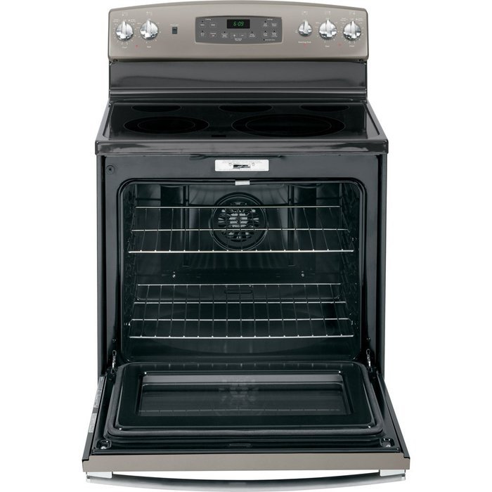 GE JB690EFES 30" Slate Electric Smoothtop Range - Convection