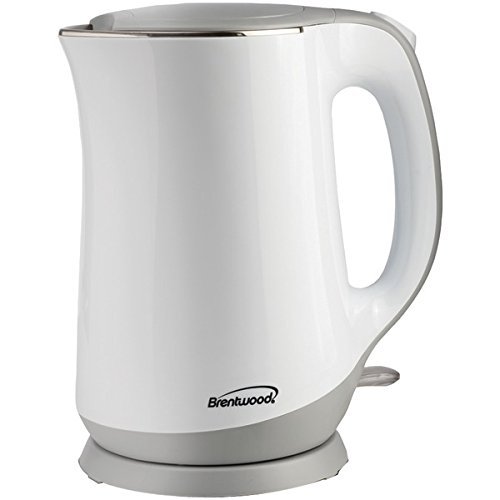 New BRENTWOOD KT-2017W 1.7L Cool-Touch Electric Kettle