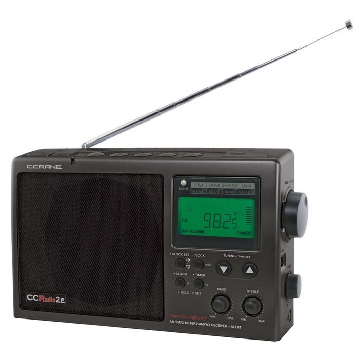 C Crane Cc Radio E Enhanced Portable Am Fm Weather And Meter Ham