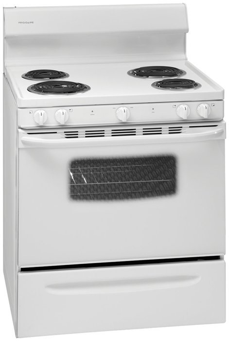 Frigidaire FFEF3009PW30" White Electric Coil Range