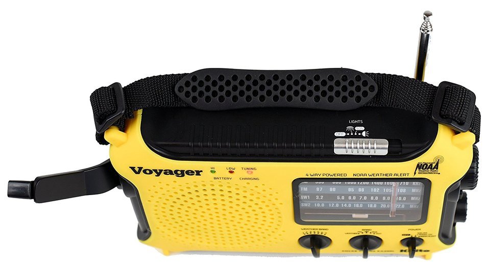 Kaito KA500L 4-Way Powered Emergency AM/FM/SW NOAA Weather Alert Radio with Solar,Dynamo Crank,Flashlight and... N31