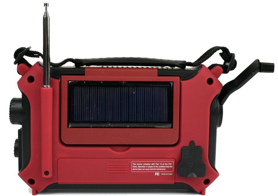 Kaito KA500L 4-Way Powered Emergency AM/FM/SW NOAA Weather Alert Radio with Solar,Dynamo Crank,Flashlight and... N34