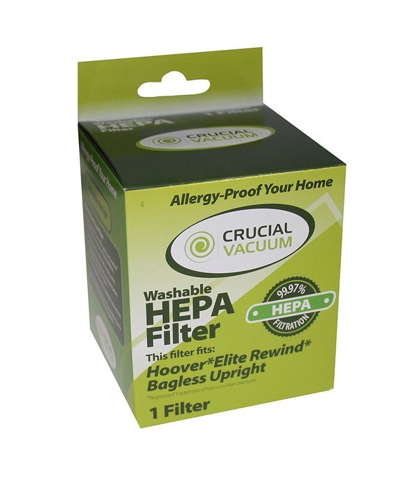 Hoover Windtunnel Filter Kit, Part # 59134033 & 59134050, Designed & Engineered by Crucial Vacuum N2