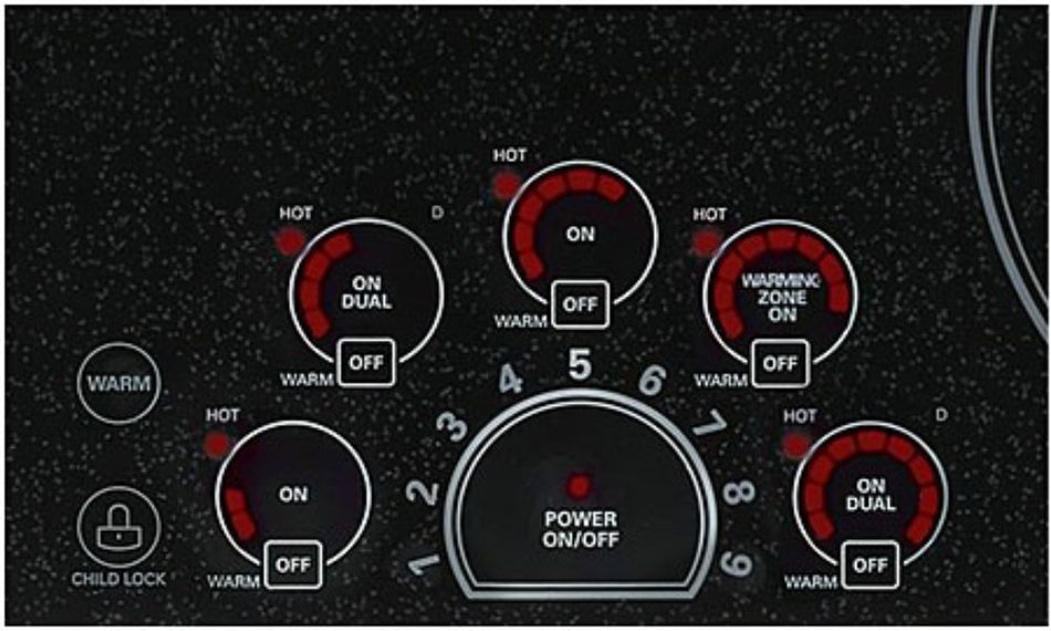 LG 36" Stainless Steel Electric Smoothtop Cooktop LCE3681ST