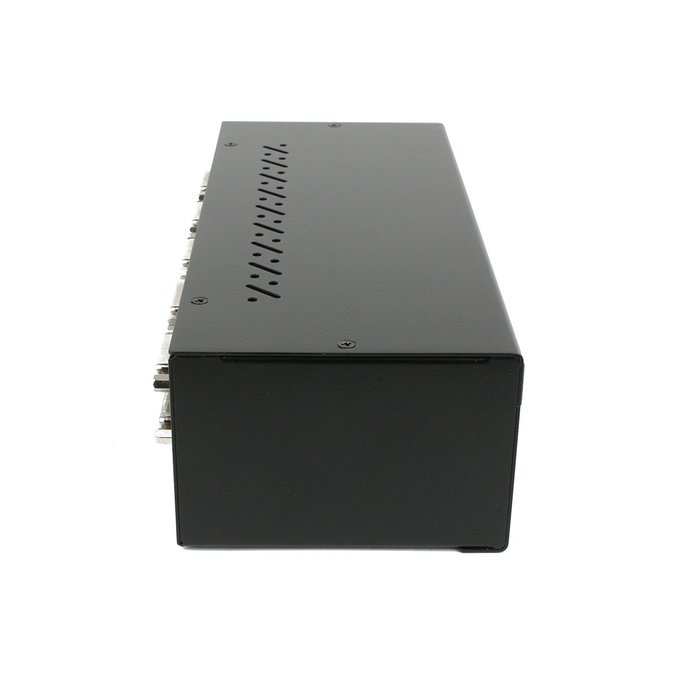 Linkskey 2-Port Dual Monitor DVI/DVI USB KVM + 7.1 Surround/Microphone/USB with Cables (LDV-DM702AUSK) N13