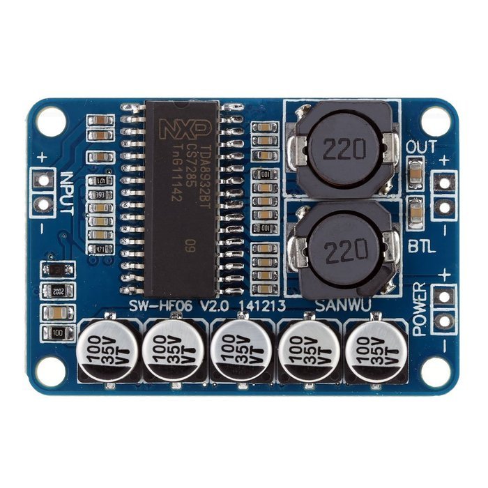 KKmoon TDA8932 35W Digital Amplifier Board Module Mono AMP High Power 10-30V DC N2