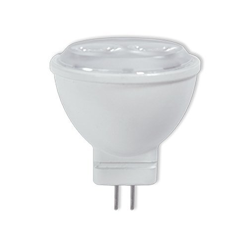 Bulbrite 771500 LED3MR11NF/3000K 3W Dimmable 20W Equivalent LED MR11 Reflector with Bi-Pin GU4 Base, Soft White...