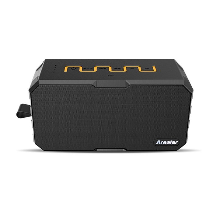 Waterproof Sport Speaker, Arealer Climber Bluetooth Portable Wireless Speaker, Strong Bass Built in 2600mAh Emergency...