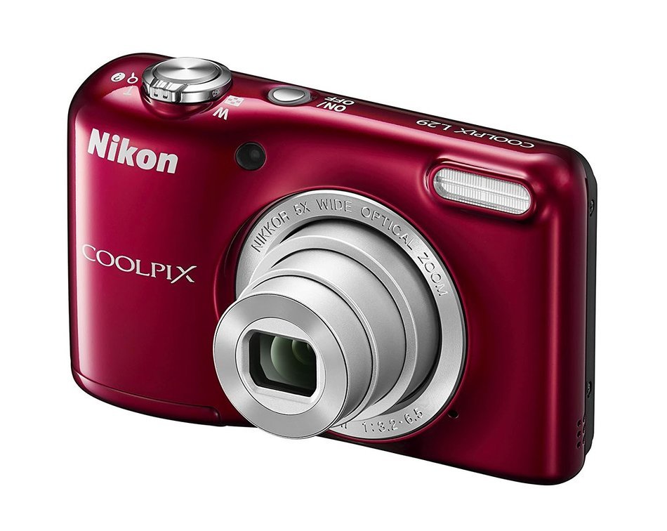 Nikon Coolpix L29 Digital Camera (Red) N2